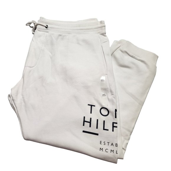 Tommy Hilfiger Other - Tommy Hilfiger Men's Jogger Pants White Big Size